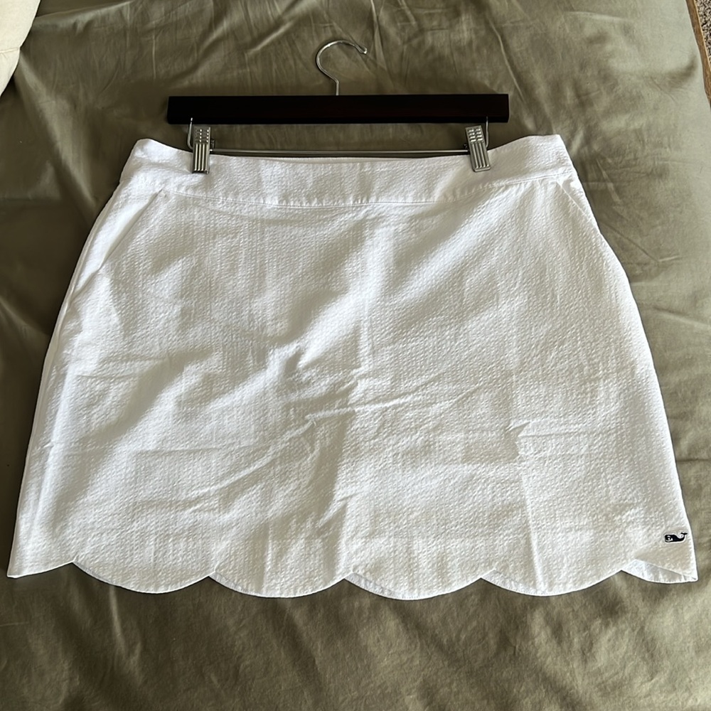 Vineyard Vines Womens Scalloped Skort